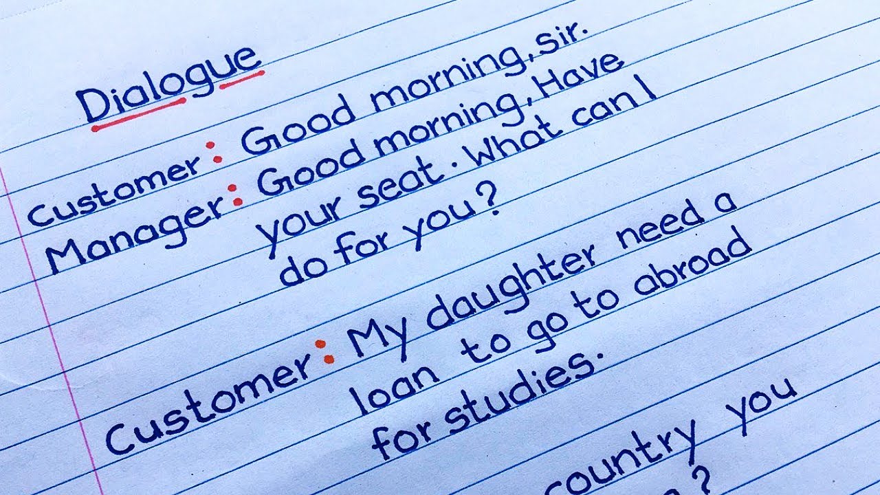 How to talk to a Bank Manager and Customer | questions and answers @Writingclaz #english