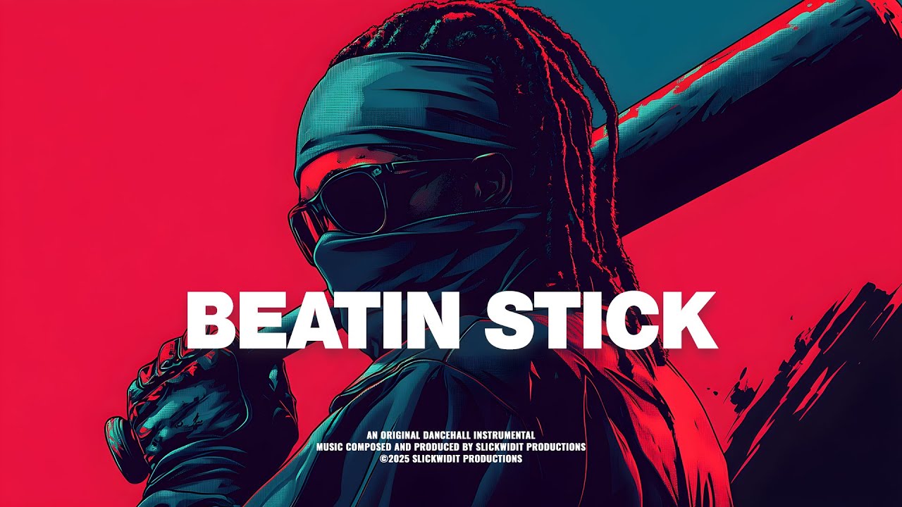 " BEATIN STICK " ~  Dancehall Riddim Instrumental 2025 | Slickwidit Prod