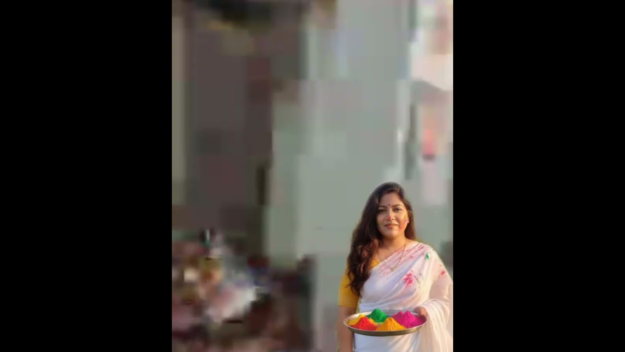 কৃষ্ণ কালী মায়ের নতুন মন্দিরে আমাদের মঙ্গলা মা সবার সঙ্গে রঙ খেলছে❤❤❤❤🌹🙏 #জয়কৃষ্ণকালীমায়েরজয়