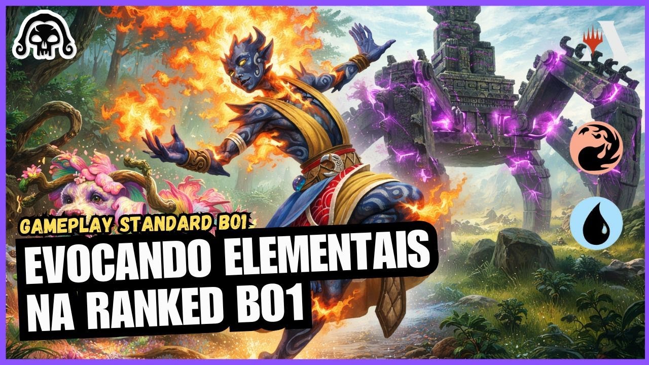Esse Deck de Elementais Está Dominando o MTG Arena (Gameplay)