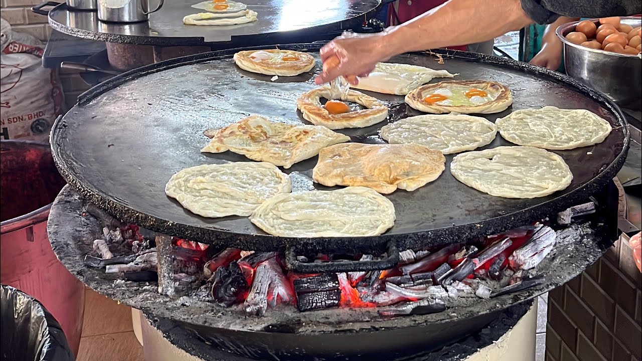 ROTI CANAI KAYU ARANG BACHANG MELAKA