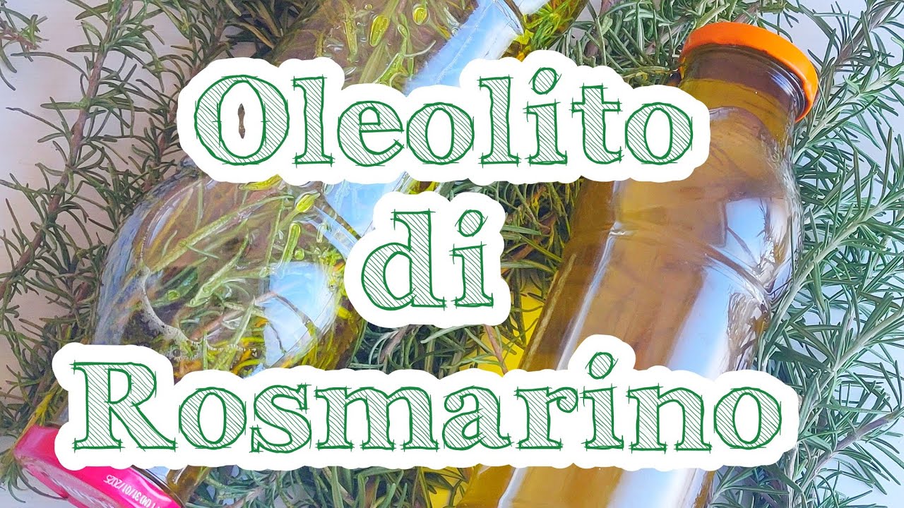Oleolito di rosmarino🌿✨😍