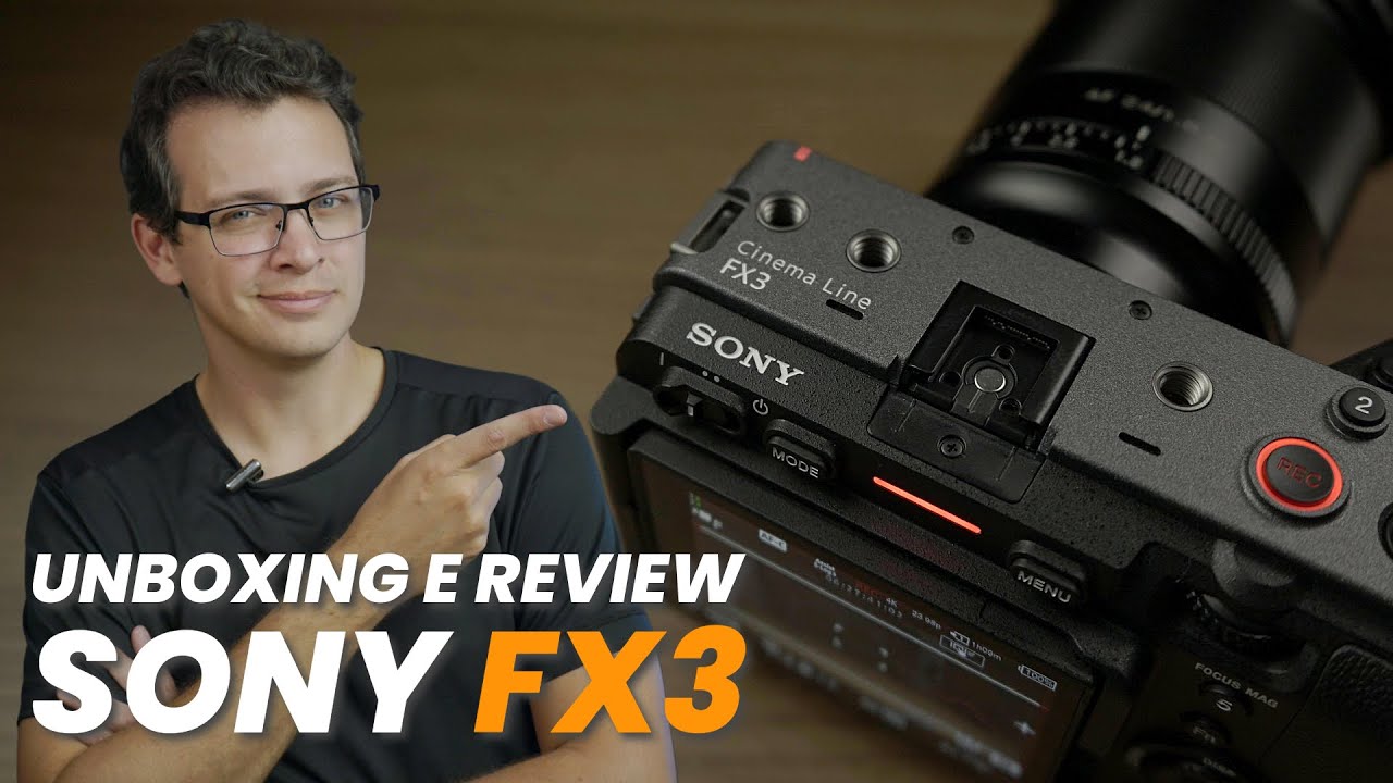 Unboxing e REVIEW SONY FX3 | Aliexpress