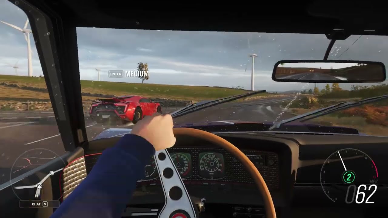 11 Minute uncut Lykan Hypersport Persuit - Buckle UP!   FH4  (PC & Keyboard)