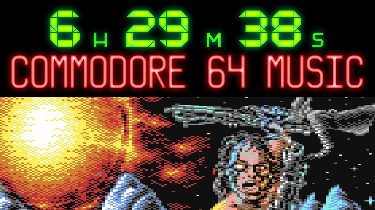 6 1/2 hours of Commodore 64 SID Music