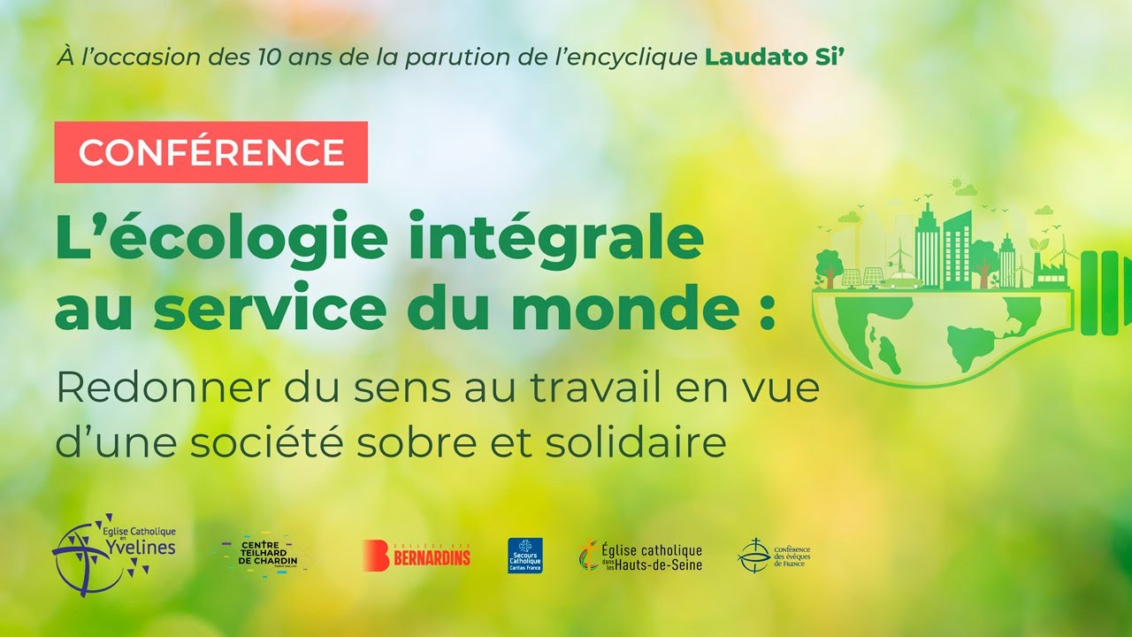 Conférence Mgr Crépy & Sr C. Renouard : 10 ans de Laudato Si’ (mardi 7 octobre 2025)