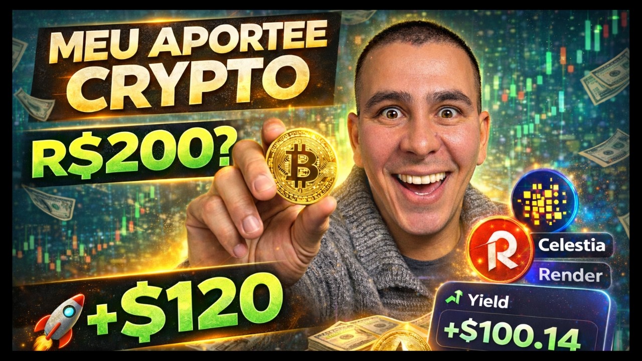 Ganhei +$100 em 3 Semanas com Pool de Liquidez Novo Aporte em Render 2