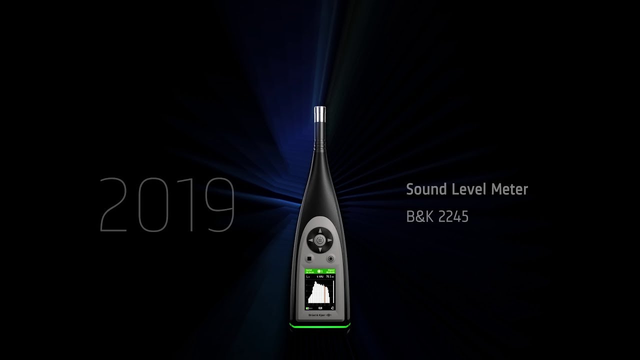 B&K 2245 Sound Level Meter - Designed for your job