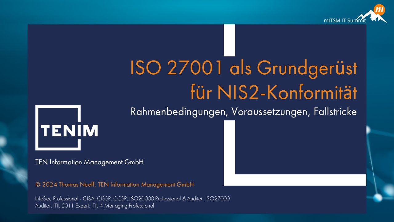 mITSM Summit 13.05.25 