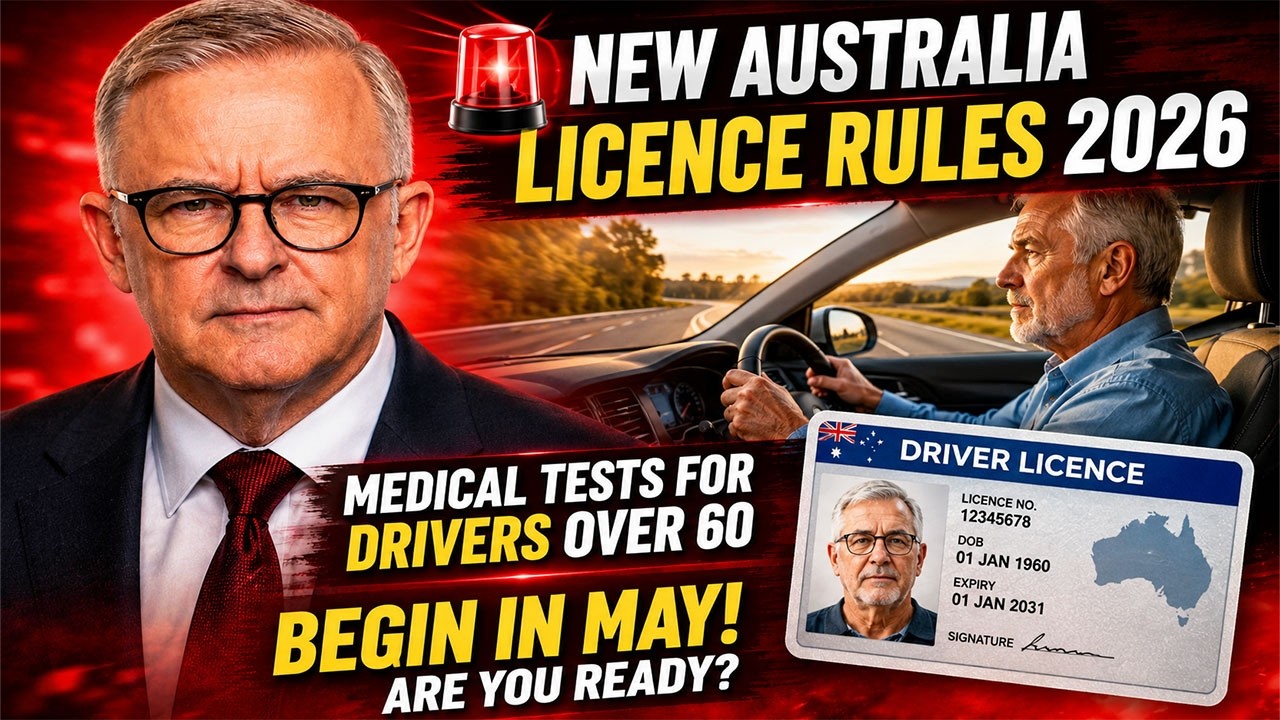 🚨 New Australia Licence Rules 2026   Medical Tests for Drivers Over 60 Begin in May