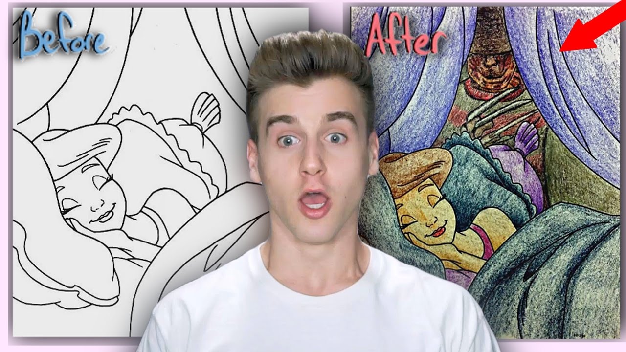 Most Inappropriate Children Coloring Book Drawings!