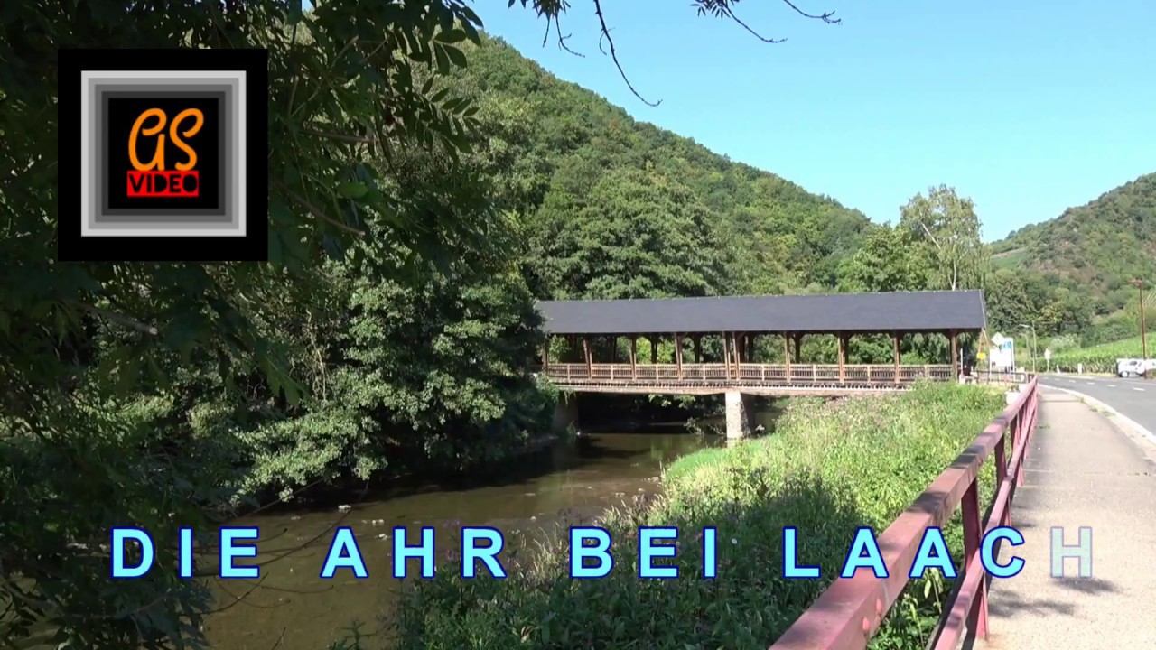 Die Ahr bei Laach (ein Ortsteil von Mayschoß)