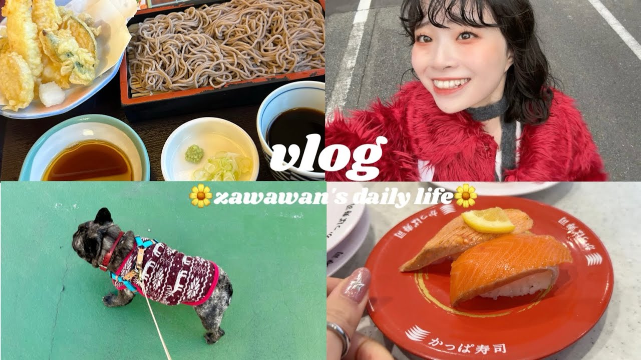 【vlog】美味しいものに囲まれる日々🎀/彼の実家にお邪魔した休日🙈
