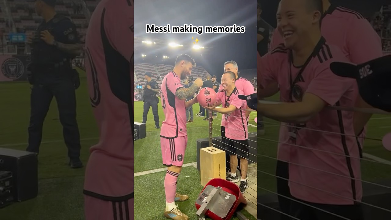 It&rsquo;s what Messi does &hearts;️