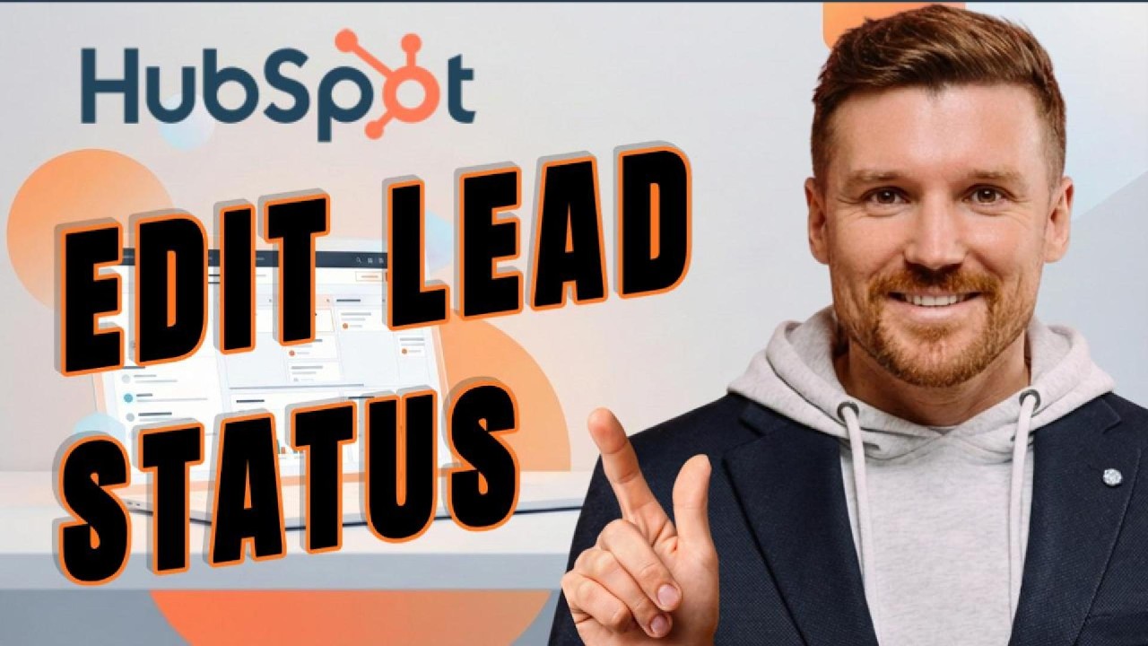 How To Edit The Lead Status in HubSpot CRM