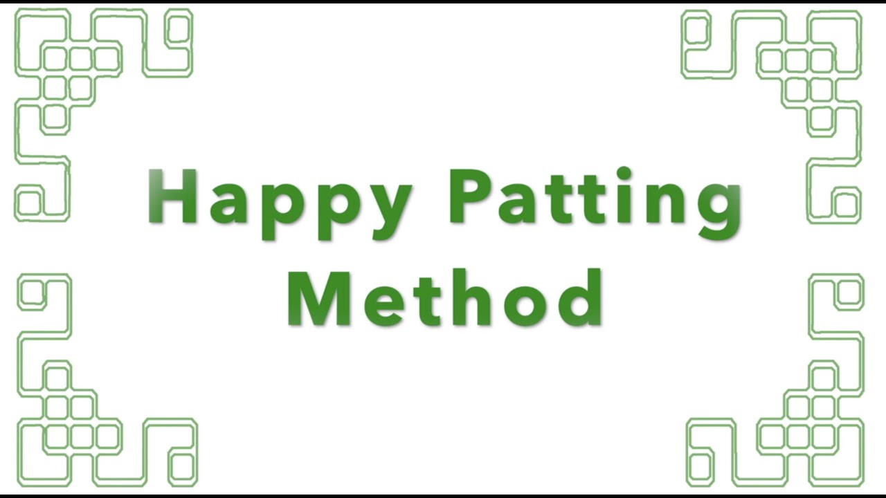 HAPPY PATTING METHOD OF NEI YANG GONG快乐拍打法