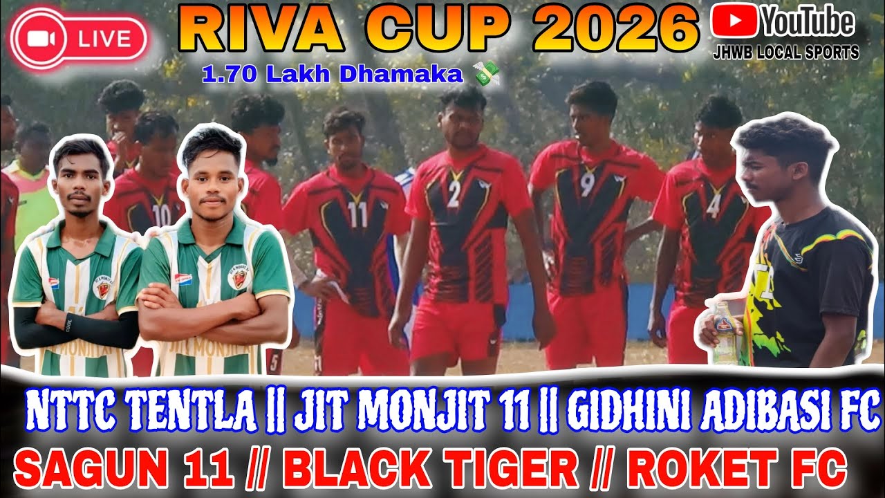WELCOME TO JH WB LOCAL SPORTS, 🔴LIVE NTTC TENTLA FOOTBALL TOURNAMENT, 2025 1st round 