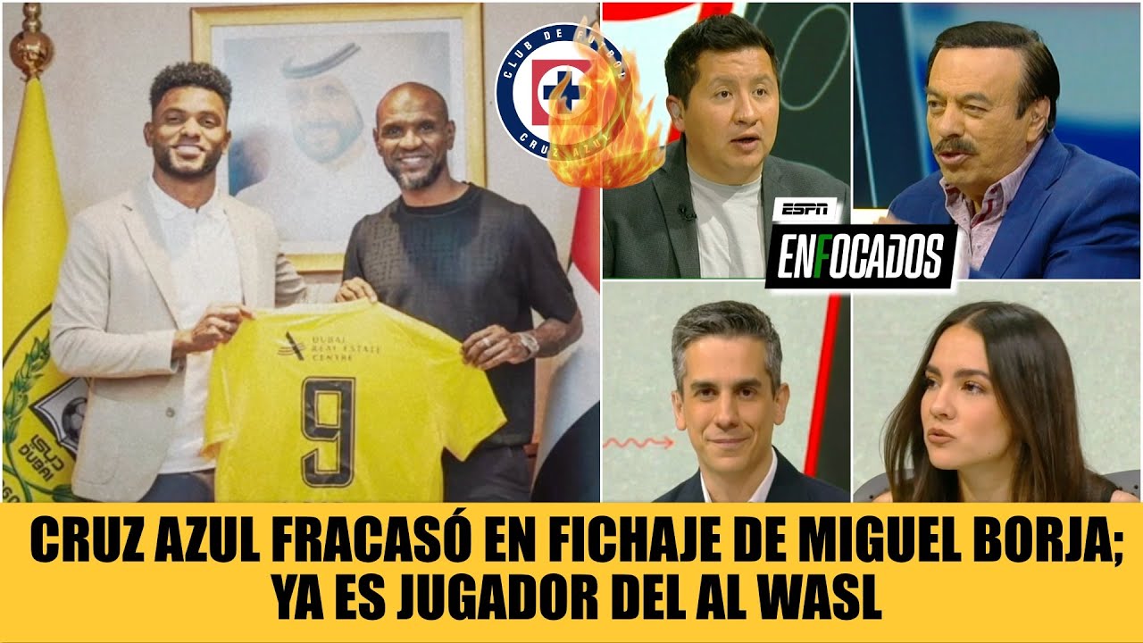PAPELÓN de la DIRECTIVA del CRUZ AZUL: no lograron CONCRETAR fichaje de MIGUEL BORJA | Enfocados