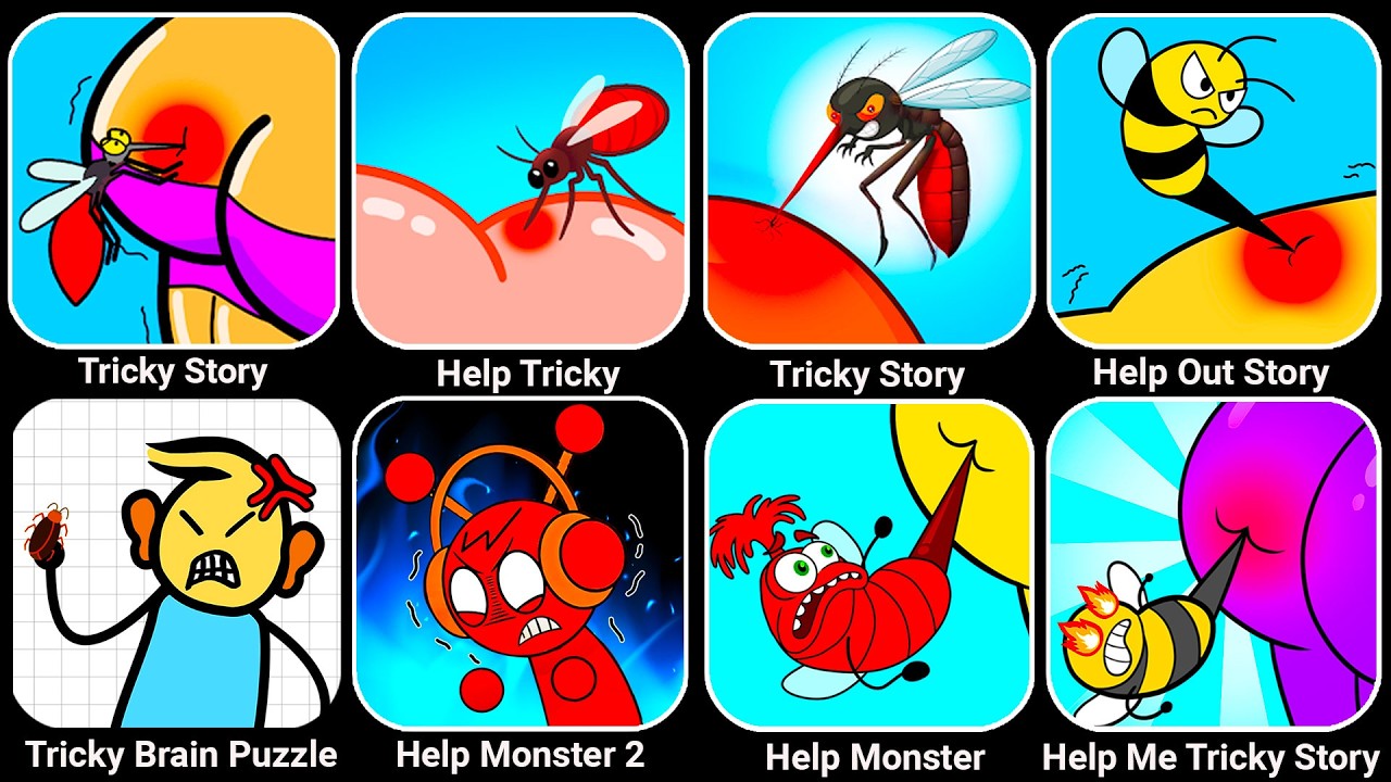 Help Me Tricky Story,Tricky Story - Brain Online,Help Monster: Tricky,Tricky Story,Help Sprunki Trcy