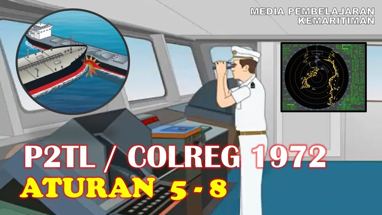 DINAS JAGA DAN P2TL 1972 | Aturan 5 - 8 (Pengamatan dan situasi bahaya tubrukan)