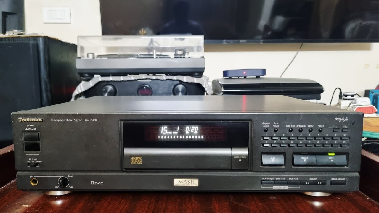 (Sold)TECHNICS Stereo Pure Audio CD Player SL-PS70/For Sale/Infinity Audio/Contact 94433 70602 
