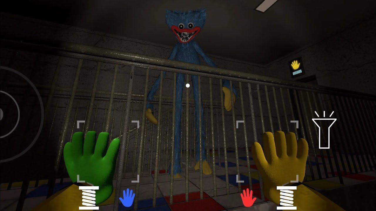 One Night at Huggy Wuggy Scary Factory Poppy Playtime-New Update- Added Grab Pack-Android Gameplay#4