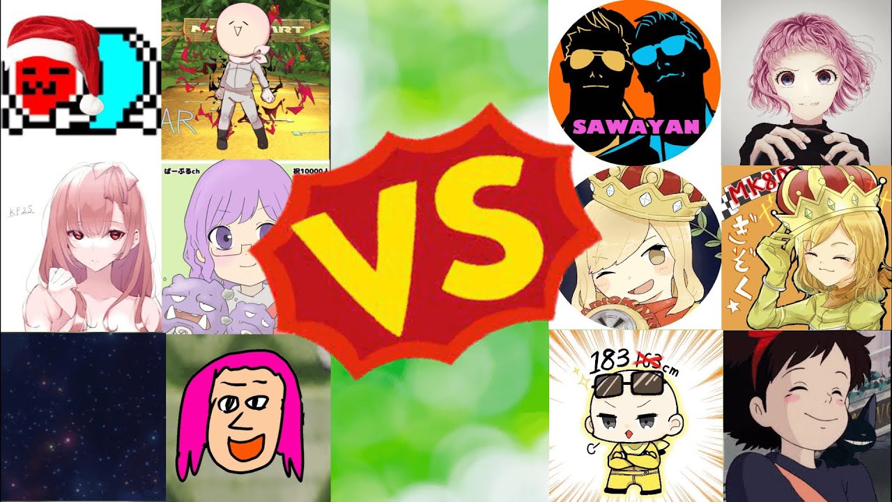 マリカ日本代表vsマリカ実況者　【マリオカート8DX】