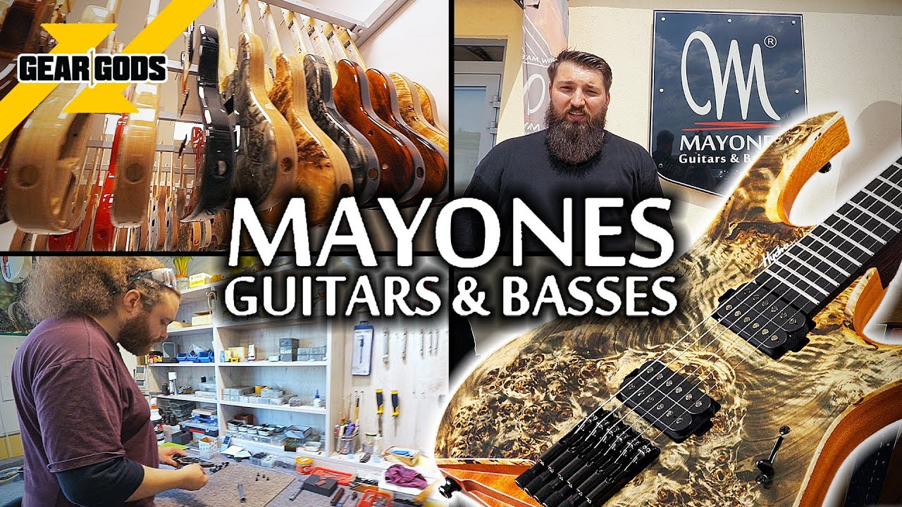 MAYONES Guitars & Basses Factory Tour 2019 | GEAR GODS