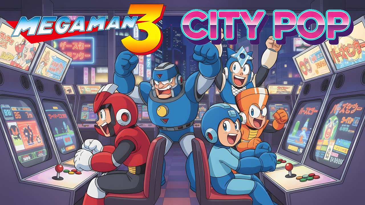 🕺 City Pop - Mega Man 3 Remix Album