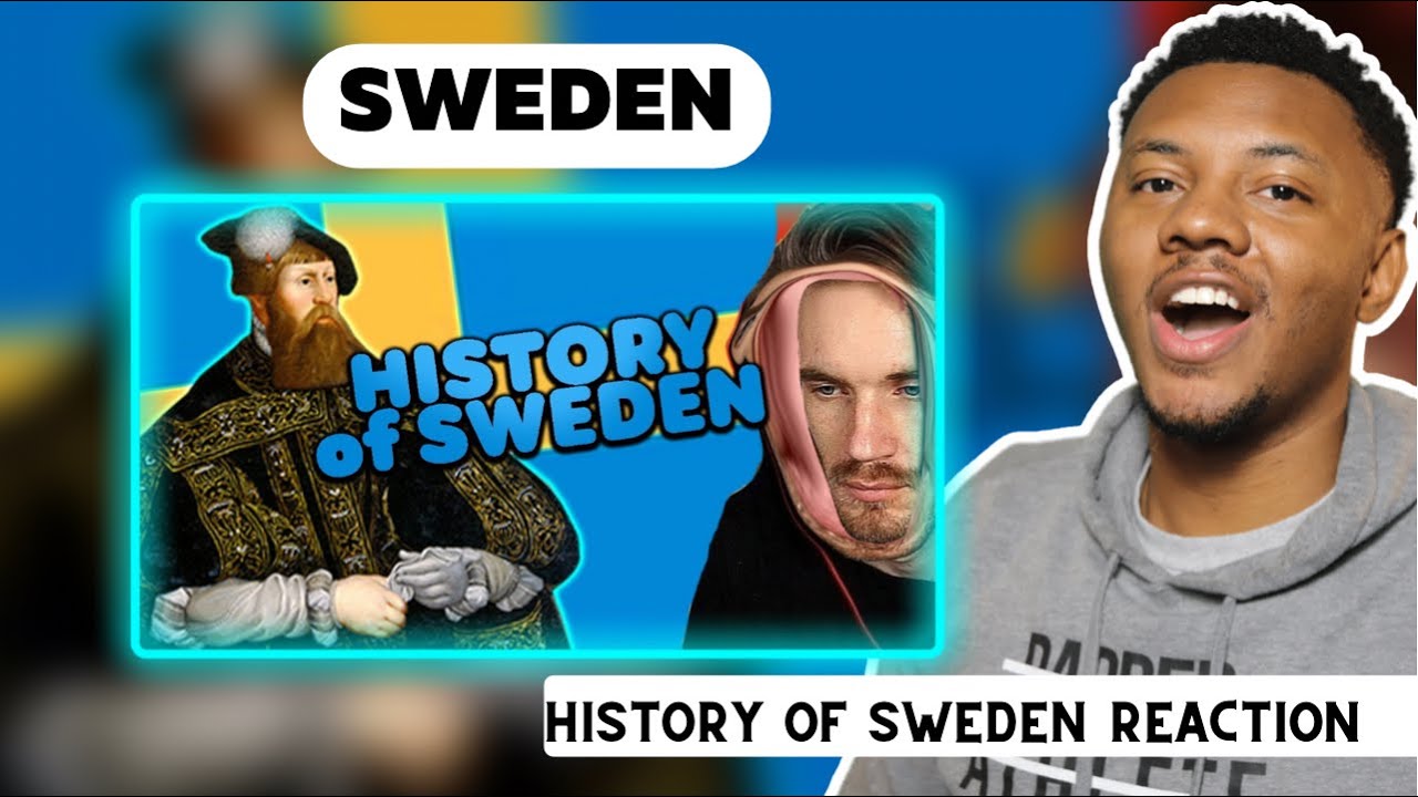 AMERICAN Reacts To The History of Sweden is Weird.. | Pewdiepie | Dar The Traveler