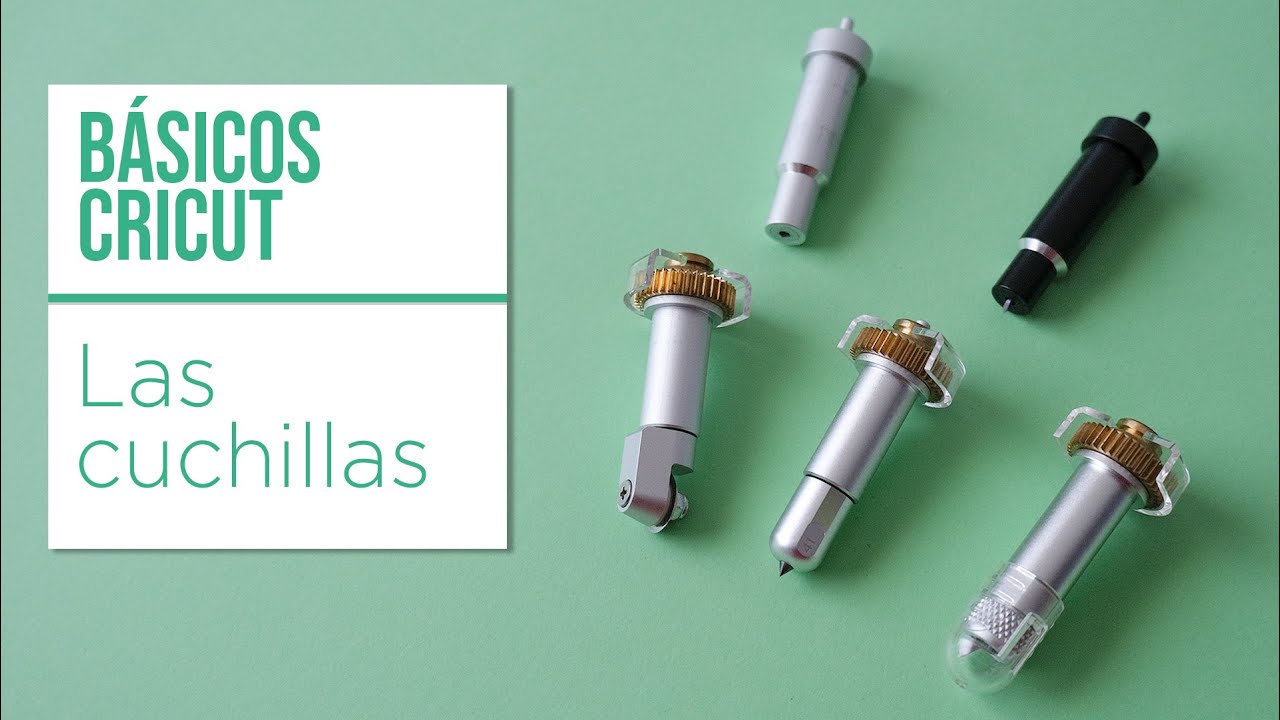 Todo sobre las cuchillas de Cricut