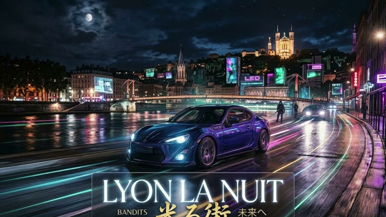 Lyon la Nuit – 光る街