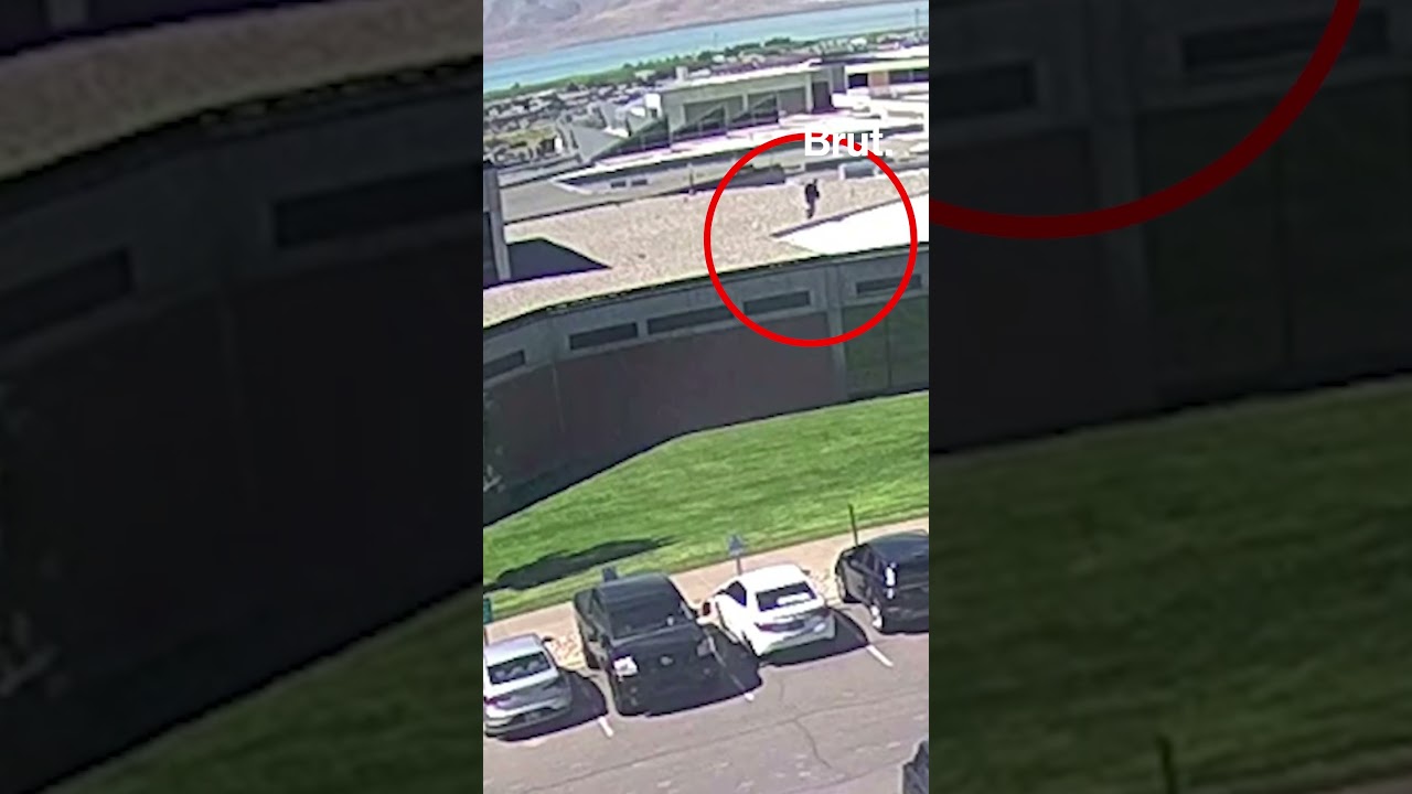 FBI releases footage of shooter fleeing Utah Valley University roof after killing Charlie Kirk