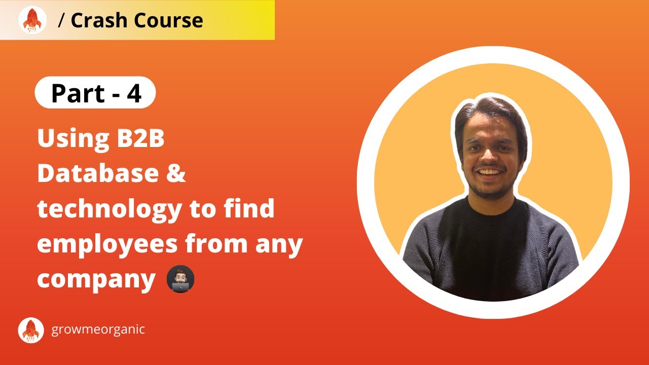 Using B2B Database & Technology to find employees from any company