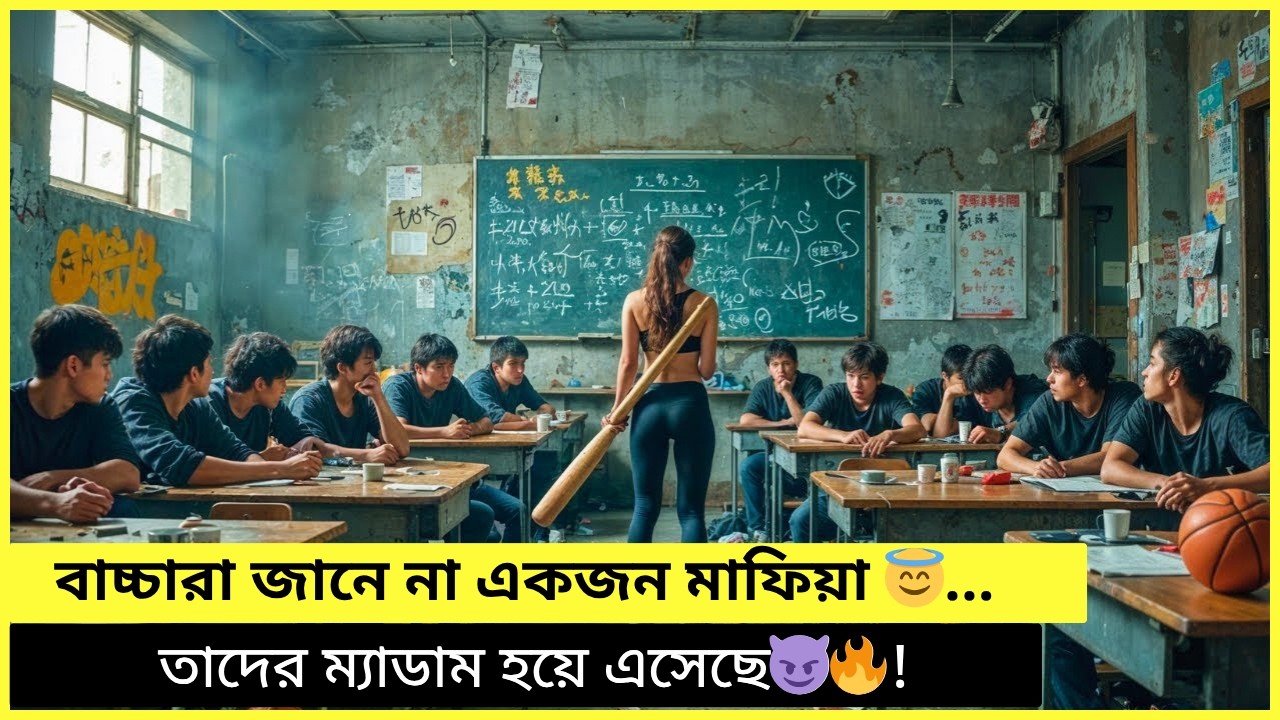 ছাত্ররা জানত না,তাদের কিউট ম্যাডাম ছিলো মাফিয়া! । movie explain Bangla ।
