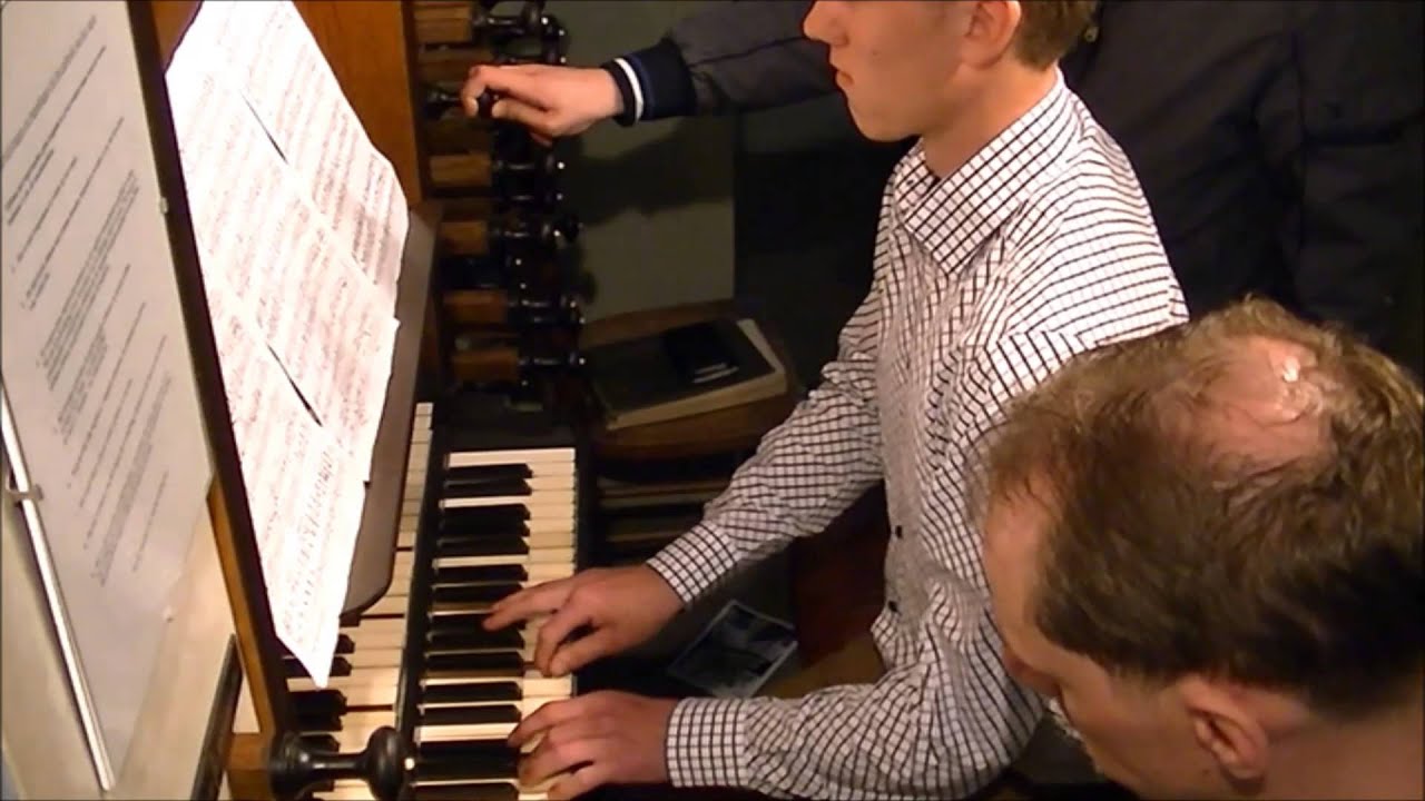 Leander Potappel speelt Het Wilhelmus van Jan Zwart met samenzang