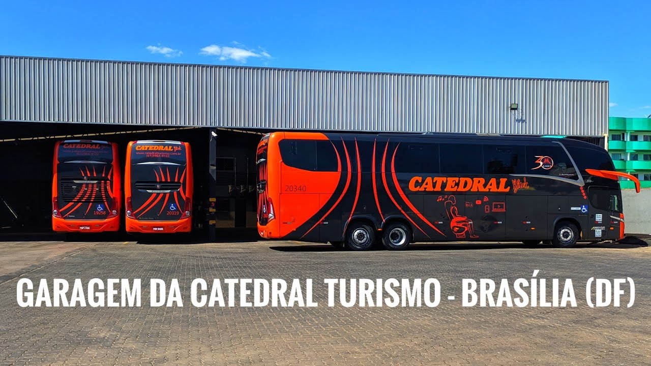 CONHECENDO a GARAGEM da CATEDRAL TURISMO em Brasília - DF (SEDE)