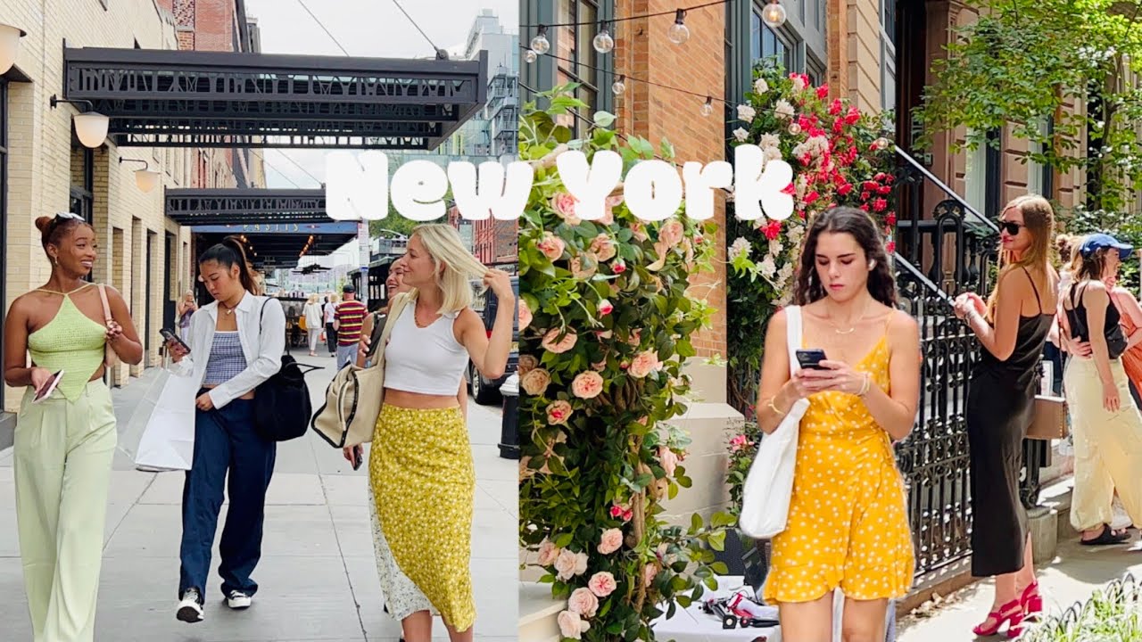 [4K]🇺🇸NYC Summer Walk🗽Meatpacking District to West Village in Manhattan😎💛Hot Spots | July 20