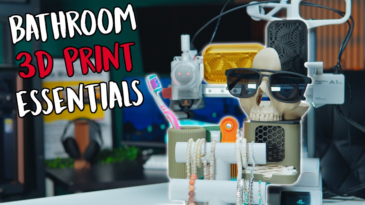 10 Bathroom Gadgets You NEED To 3D Print Now