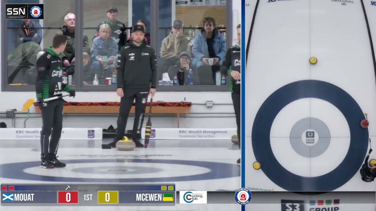 FEATURE  Bruce Mouat vs  Mike McEwen   QUARTERS   RBC Dominion Securities Western Showdown 3