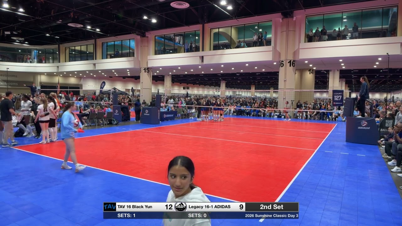 2026 Sunshine Classic Semi-Final Game: TAV 16 Black Yun vs. Legacy 16-1 Adidas Set 2