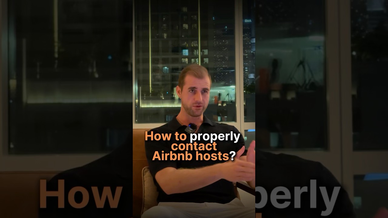 How to reach out on Airbnb correctly 👍 #cohosting #dubairealestate #rentalarbitrage #airbnbhost