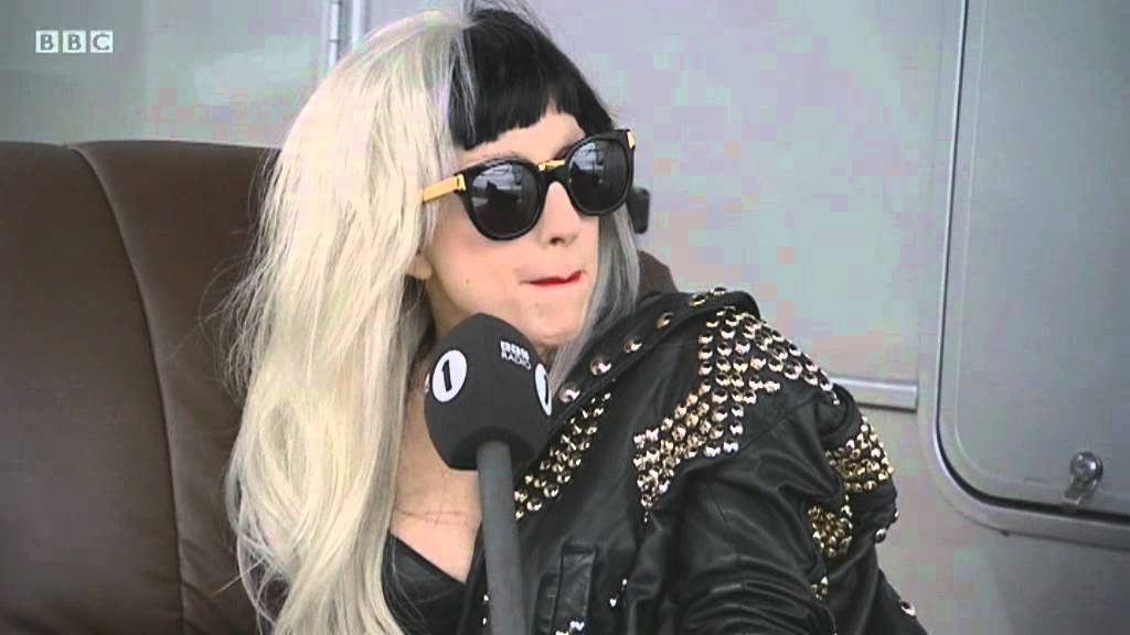 Lady Gaga talks to Scott Mills at BBC Radio 1's Big Weekend 2011