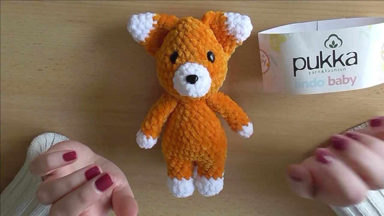 Gehäkelter kleiner Fuchs Teil 1