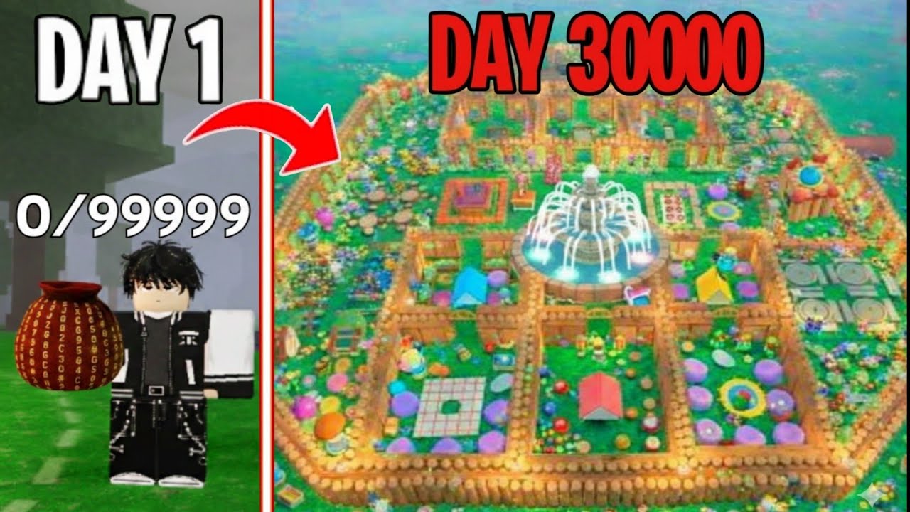 30000 Days to Build a Best Base With hacker in 99 Nights in The Forest