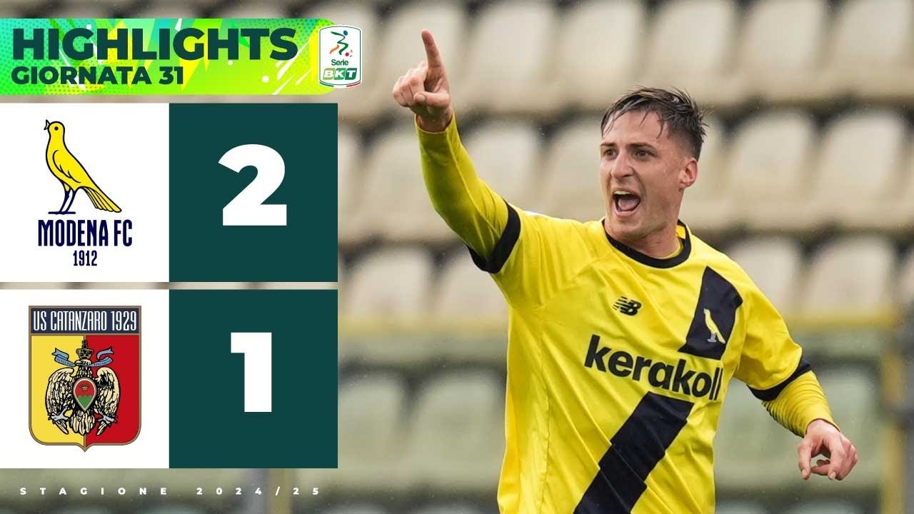 Modena-Catanzaro 2-1 | MAGNINO e GLIOZZI portano i Giallobl&ugrave; fuori dal tunnel | HIGHLIGHTS Serie BKT
