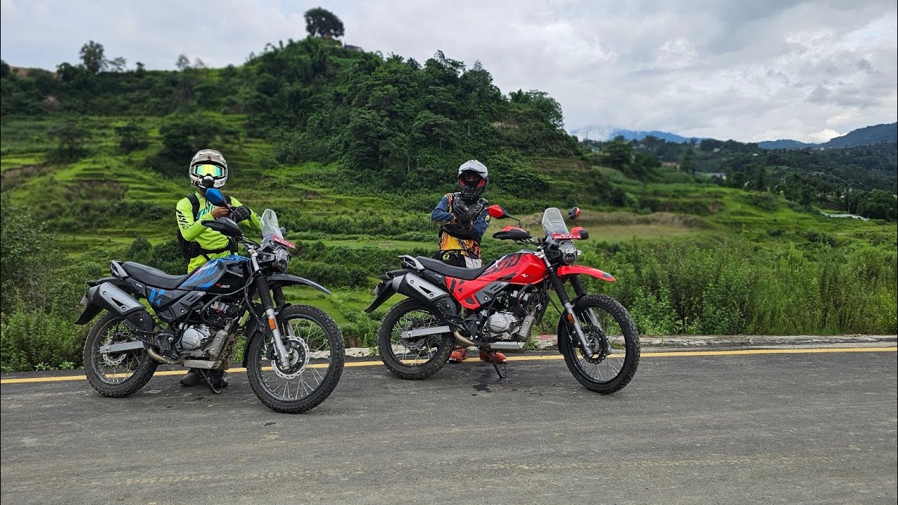 Riding Xpulse 200 4v into the wild offroad section #hero #rallyofhimalayas
