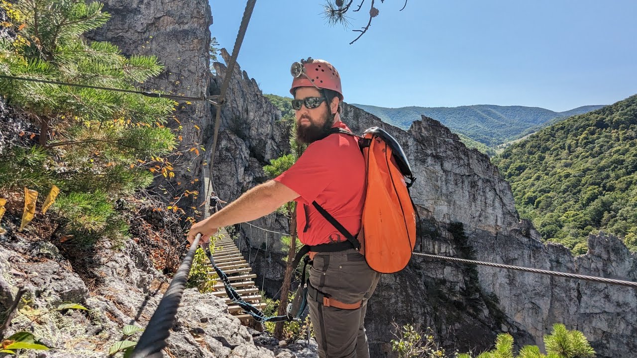 Nelson Rocks Via Ferrata, West Virginia
