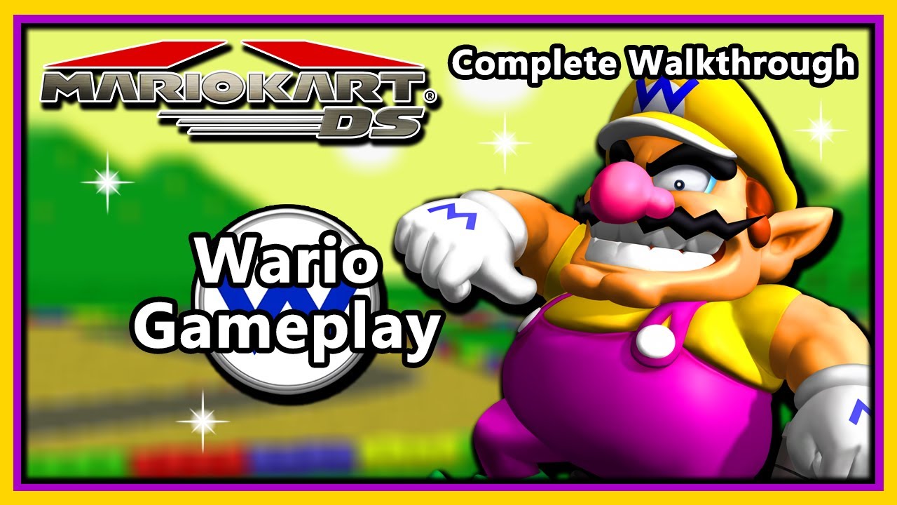 Mario Kart DS - Complete Walkthrough | Wario Gameplay