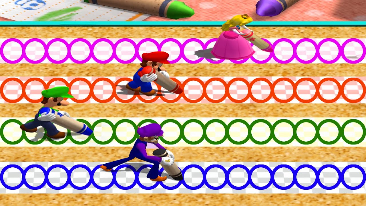 マリオパーティ4 ピーチの挑戦！マリオ、ルイージ、ワルイージに勝てるか？